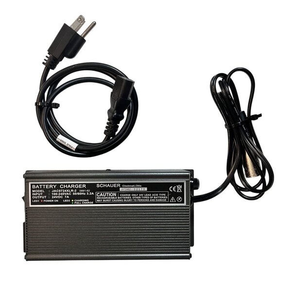Schauer Wheelchair Battery Charger JAC0724XL-2 24VDC Output 7AMP Input 50/60Hz - Picture 1 of 5